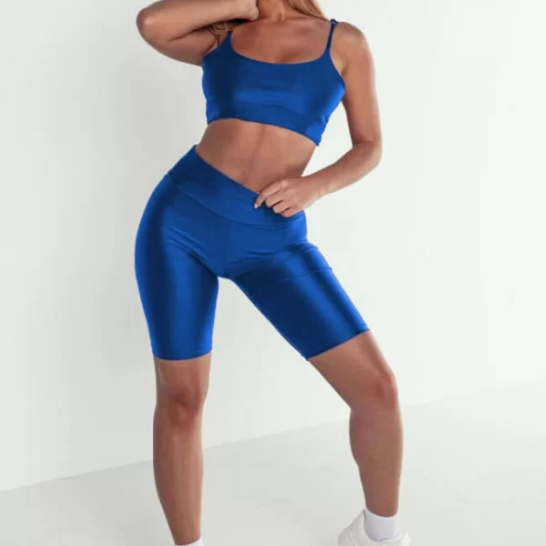 Μπουστάκι με Ρυθμιζόμενες Τιράντες - Μπλε