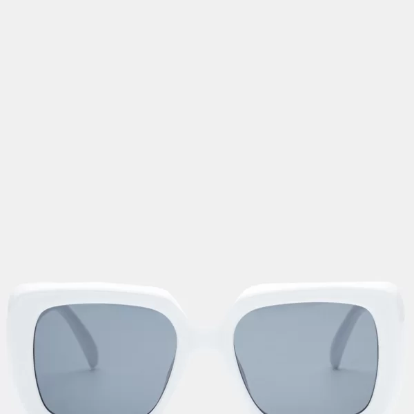 Γυαλιά Ηλίου Τετράγωνα - Λευκό