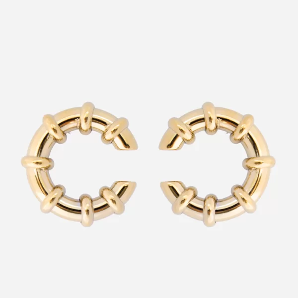 Luigi Σκουλαρίκια Κρίκοι - Χρυσό