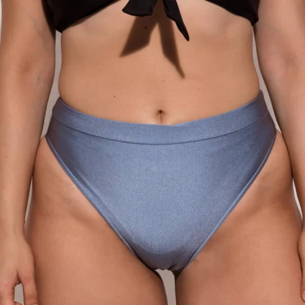 Luigi GIGI-Μαγιό Slip Classic Plus Size - Μπλε-Ραφ