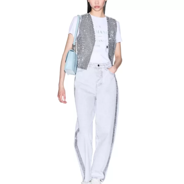 Armani Exchange - Παντελόνι Τζιν Γυναικείο XW000128AF14703-M8090