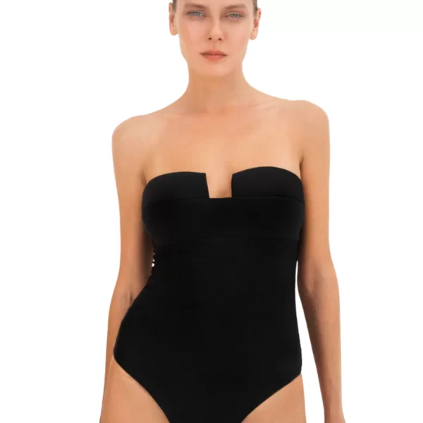 Therinos - Μαγιό Ολόσωμο Γυναικείο Grace Cap 25 One Piece-Black