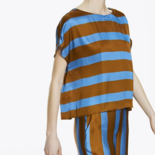 Manila Grace - Μπλούζα Γυναικεία P9JC175VI-MD647