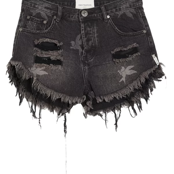  ONE TEASPOON BOTTOMWEAR Denim σορτς