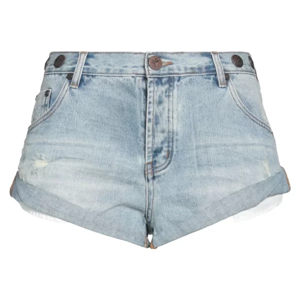  ONE TEASPOON BOTTOMWEAR Denim σορτς