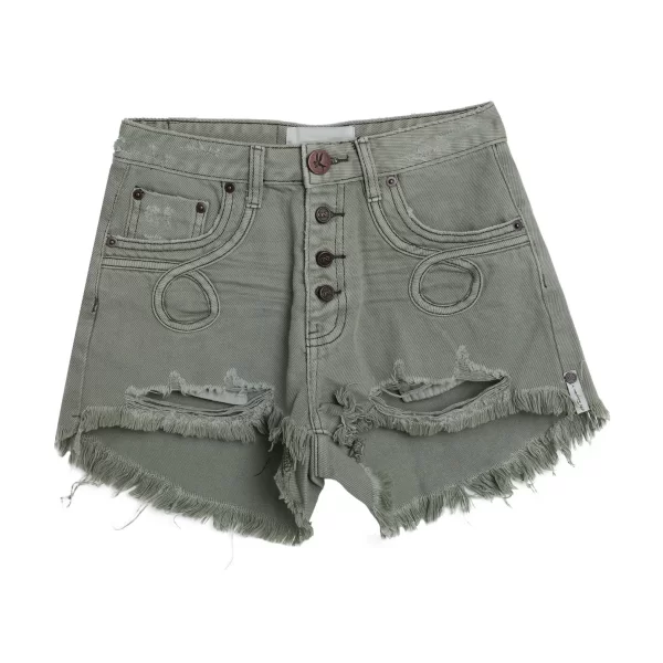  ONE TEASPOON BOTTOMWEAR Denim σορτς