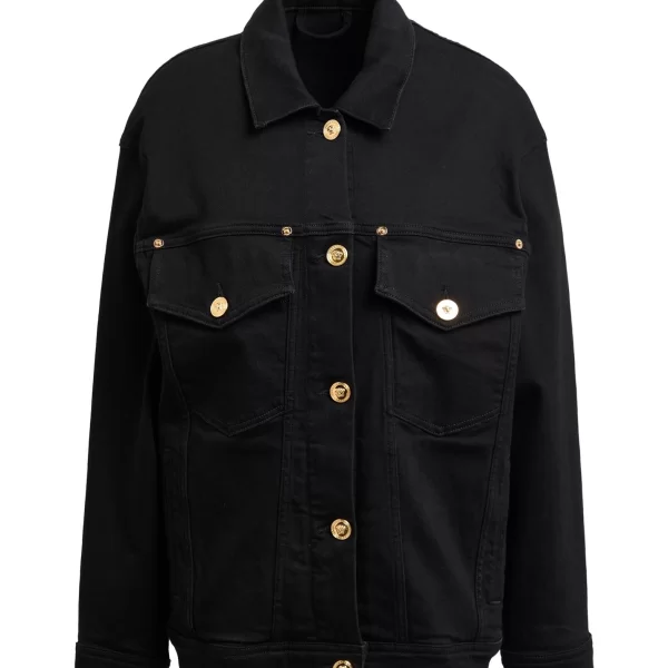 VERSACE ΠΑΛΤΟ & ΤΖΑΚΕΤ Denim τζάκετ