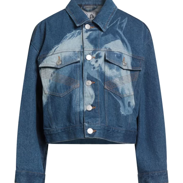  REIMAGINE PINKO x PATRICK MCDOWELL ΠΑΛΤΟ & ΤΖΑΚΕΤ Denim τζάκετ