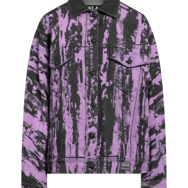  VERSACE JEANS COUTURE ΠΑΛΤΟ & ΤΖΑΚΕΤ Denim τζάκετ