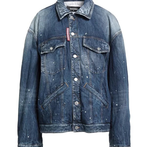  DSQUARED2 ΠΑΛΤΟ & ΤΖΑΚΕΤ Denim τζάκετ