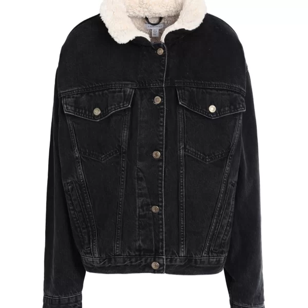  TOPSHOP ΠΑΛΤΟ & ΤΖΑΚΕΤ Denim τζάκετ