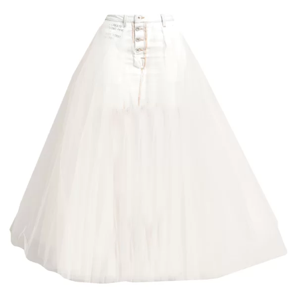 BEN TAVERNITI™ UNRAVEL PROJECT BOTTOMWEAR Denim φούστα