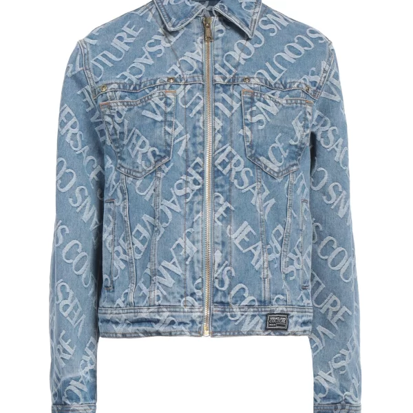 VERSACE JEANS COUTURE ΠΑΛΤΟ & ΤΖΑΚΕΤ Denim τζάκετ