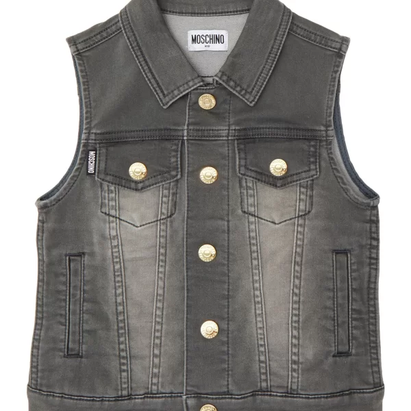  MOSCHINO KID ΠΑΛΤΟ & ΤΖΑΚΕΤ Denim τζάκετ