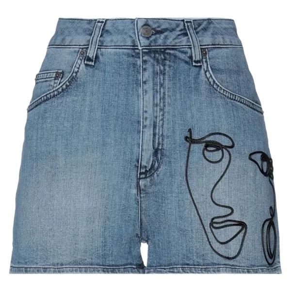 MOSCHINO BOTTOMWEAR Denim σορτς