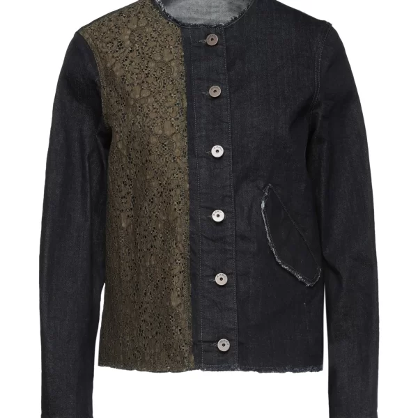 MR & MRS ITALY ΠΑΛΤΟ & ΤΖΑΚΕΤ Denim τζάκετ