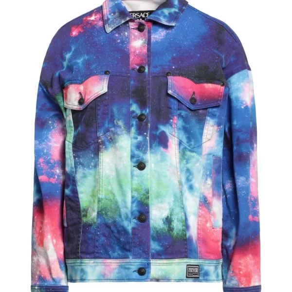 VERSACE JEANS COUTURE ΠΑΛΤΟ & ΤΖΑΚΕΤ Denim τζάκετ