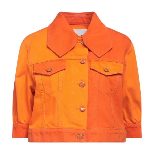 GANNI ΠΑΛΤΟ & ΤΖΑΚΕΤ Denim τζάκετ