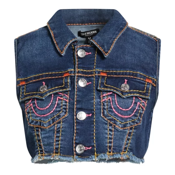 TRUE RELIGION ΠΑΛΤΟ & ΤΖΑΚΕΤ Denim τζάκετ