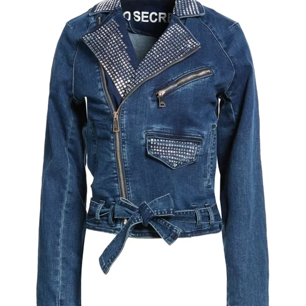 NO SECRETS ΠΑΛΤΟ & ΤΖΑΚΕΤ Denim τζάκετ