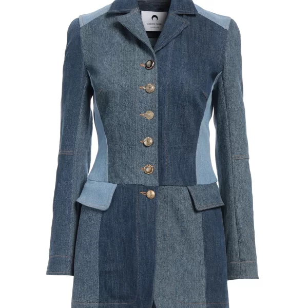 MARINE SERRE ΠΑΛΤΟ & ΤΖΑΚΕΤ Denim τζάκετ