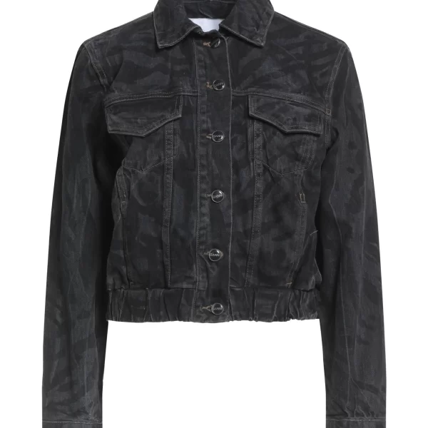 GANNI ΠΑΛΤΟ & ΤΖΑΚΕΤ Denim τζάκετ