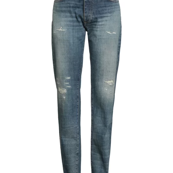 THE BIG WHITE BLUE BOTTOMWEAR Τζιν