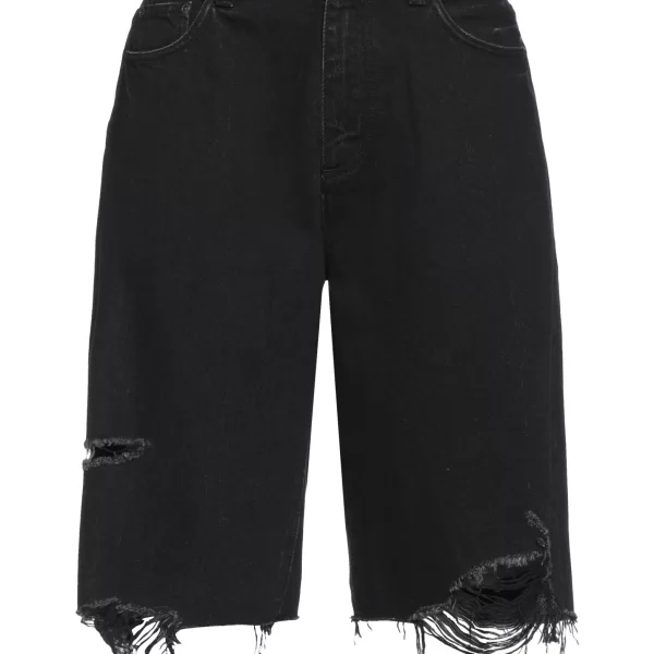 PURPLE BOTTOMWEAR Denim σορτς