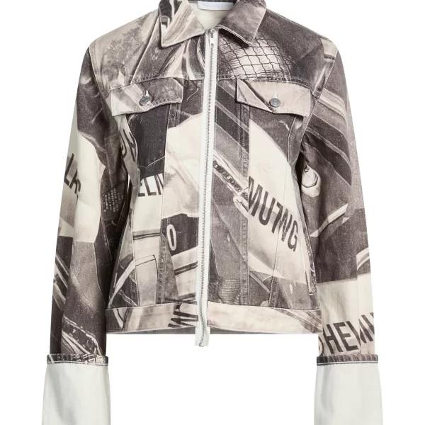 HELMUT LANG ΠΑΛΤΟ & ΤΖΑΚΕΤ Denim τζάκετ