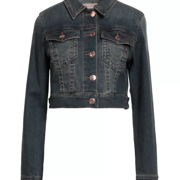 TRUE RELIGION ΠΑΛΤΟ & ΤΖΑΚΕΤ Denim τζάκετ