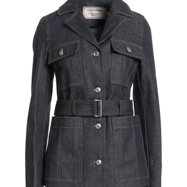 MAISON KITSUNÉ ΠΑΛΤΟ & ΤΖΑΚΕΤ Denim τζάκετ