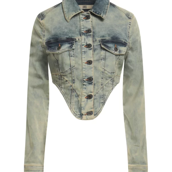 KNWLS ΠΑΛΤΟ & ΤΖΑΚΕΤ Denim τζάκετ