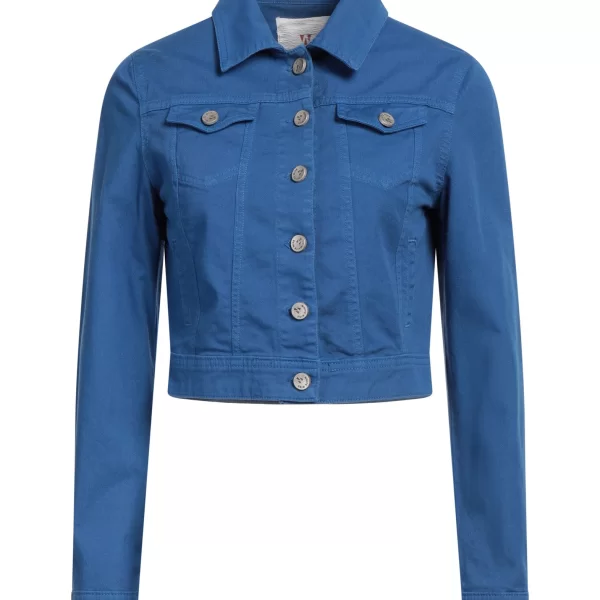 WHITE WISE ΠΑΛΤΟ & ΤΖΑΚΕΤ Denim τζάκετ