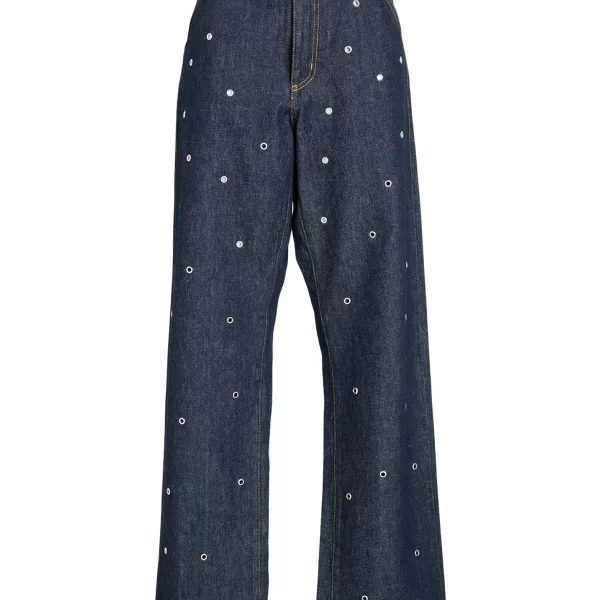 THE BIG WHITE BLUE BOTTOMWEAR Τζιν