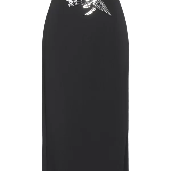  DAVID KOMA BOTTOMWEAR Μάξι φούστα