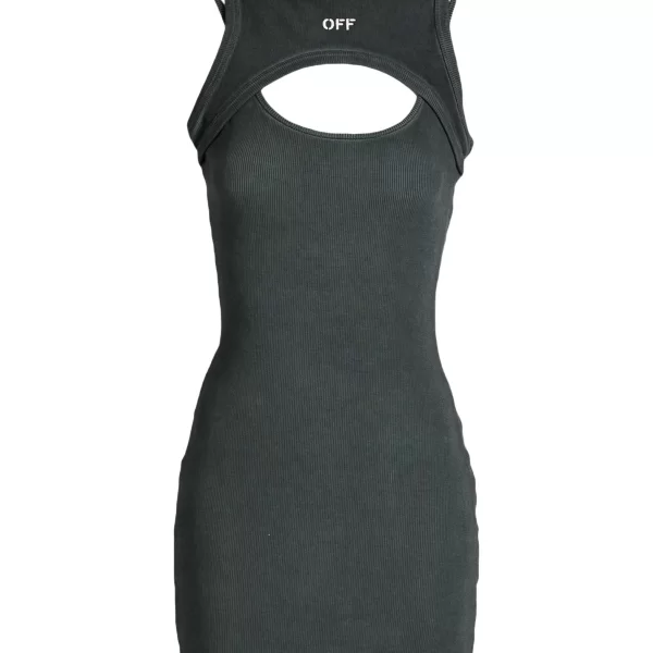  OFF-WHITE™ ΦΟΡΕΜΑΤΑ Μίνι φόρεμα