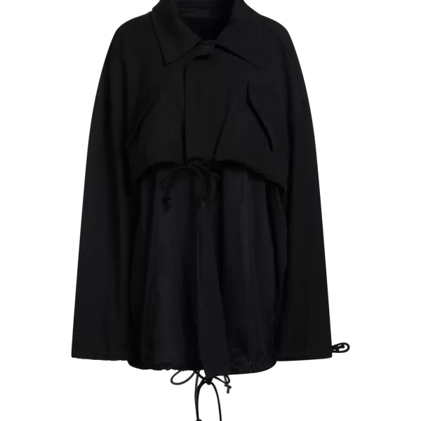  YOHJI YAMAMOTO ΠΑΛΤΟ & ΤΖΑΚΕΤ Πανωφόρι και καμπαρντίνα