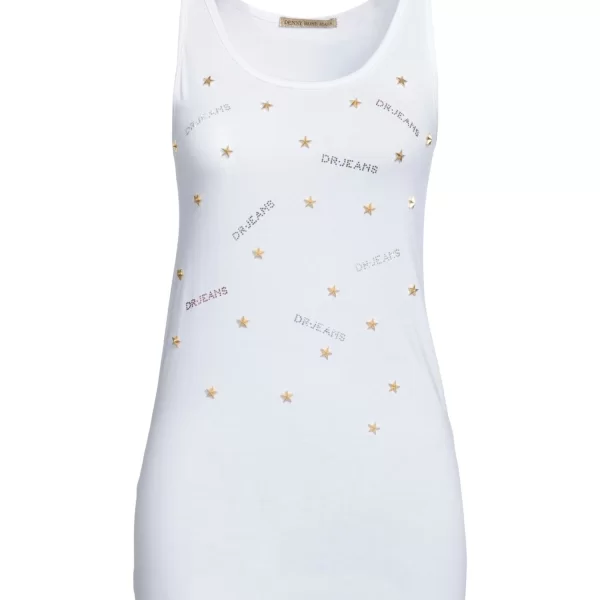  DENNY ROSE ΜΠΛΟΥΖΑΚΙΑ Αμάνικο μπλουζάκι