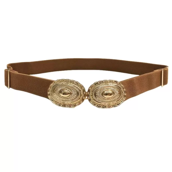 PerfectDress.gr boho διπλή ελαστική ζώνη Adjust ταμπά