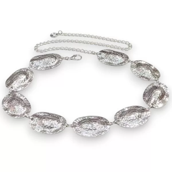 PerfectDress.gr vintage μεταλλική ζώνη ασημί