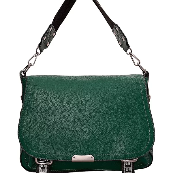 Bag to Bag τσάντα χιαστή τεχνόδερμα Sporty πράσινο