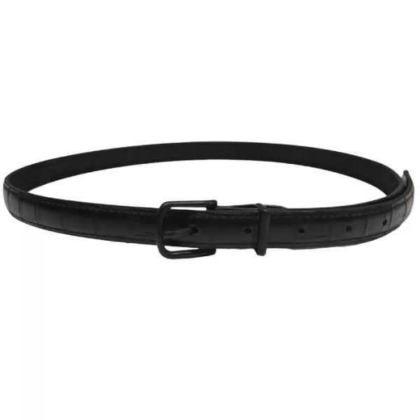 PerfectDress.gr mini croco ζώνη Enzo black