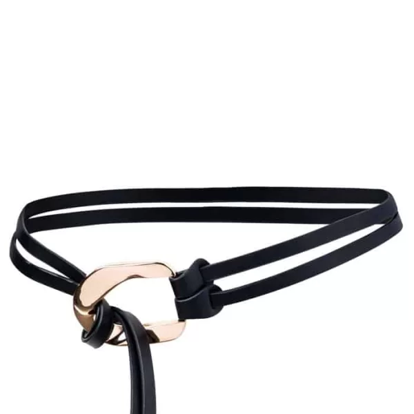 PerfectDress.gr ζώνη leatherette & metal hook