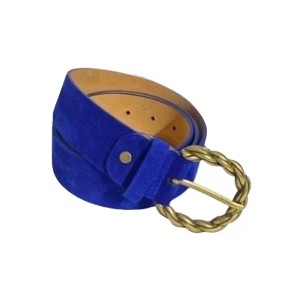 PerfectDress.gr real leather suede ζώνη ρουά