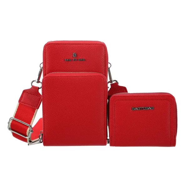 PerfectDress.gr διπλό τσαντάκι χιαστί Εasy κόκκινο
