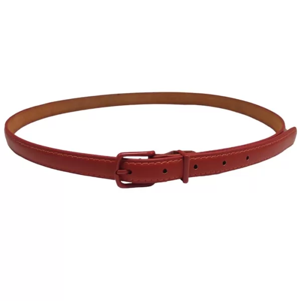 PerfectDress.gr mini leather ζώνη Enzo tabac