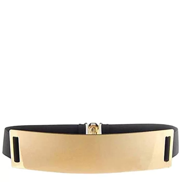 minimal golden plate ελαστική ζώνη Εve large