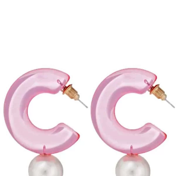 PerfectDress.gr σκουλαρίκια cotton candy pink
