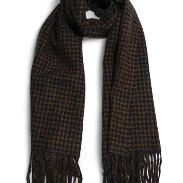 καρό κασκόλ soft Petite Blue Check