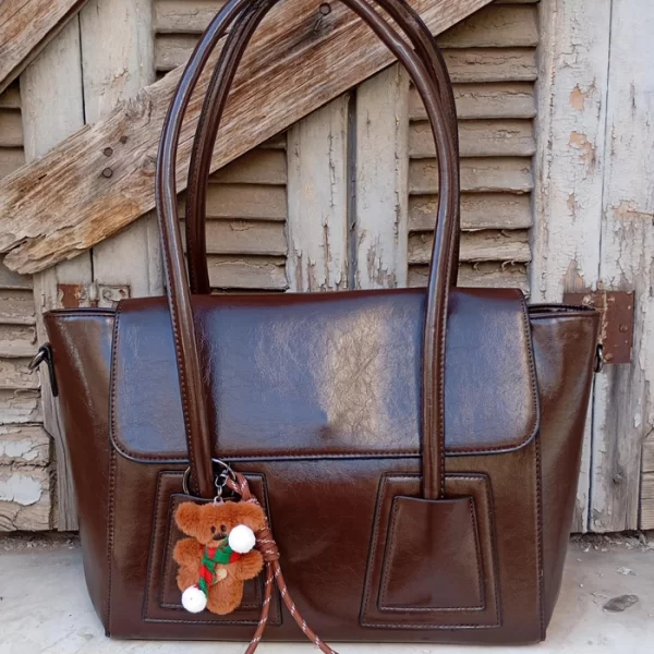 PerfectDress.gr chic tote τσάντα Ted καφέ